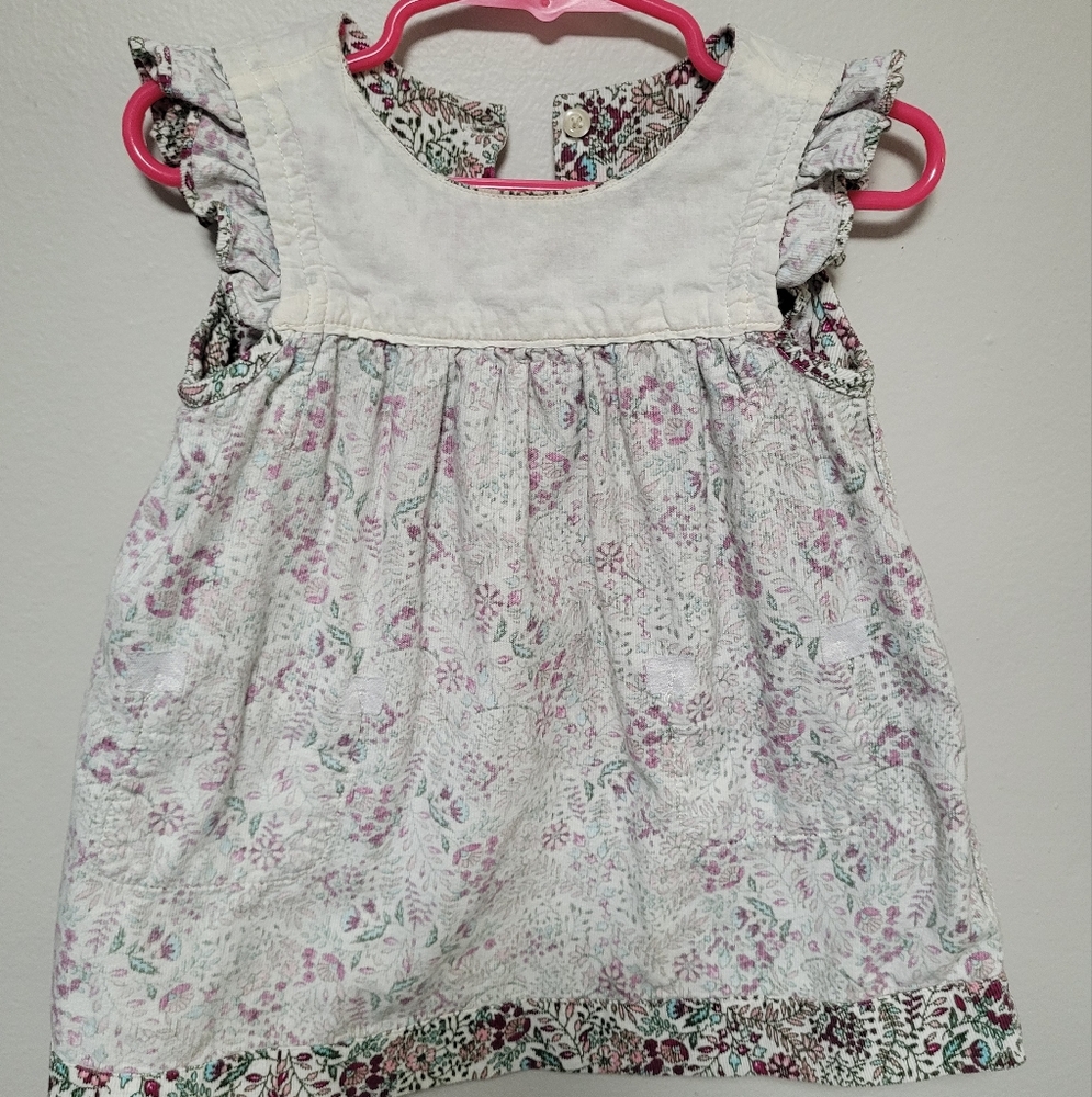 Floral Sleeveless Dress - Picture 4 of 4
